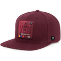 VEN Flat Bill Snapback Vinotinto