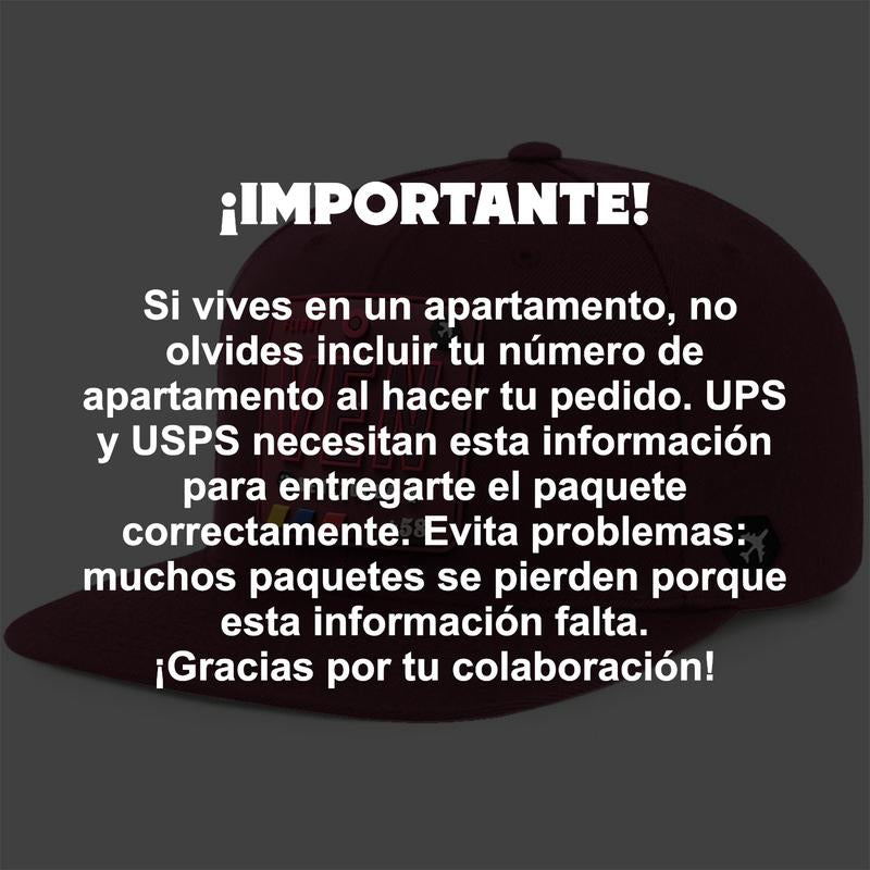 VEN Flat Bill Snapback Vinotinto