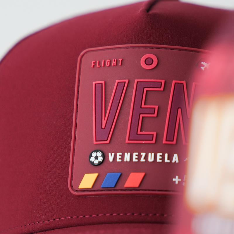 VEN Flat Bill Snapback Vinotinto