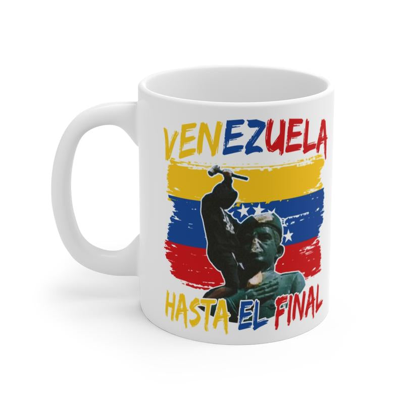 Venezuelan Freedom Spirit Ceramic Mug - 11 Oz