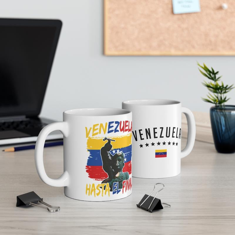 Venezuelan Freedom Spirit Ceramic Mug - 11 Oz