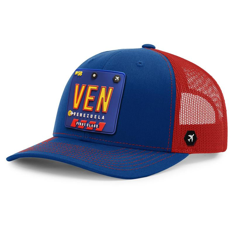VEN Tricolor Trucker Hat Venezuela - Gorras De Venezuela