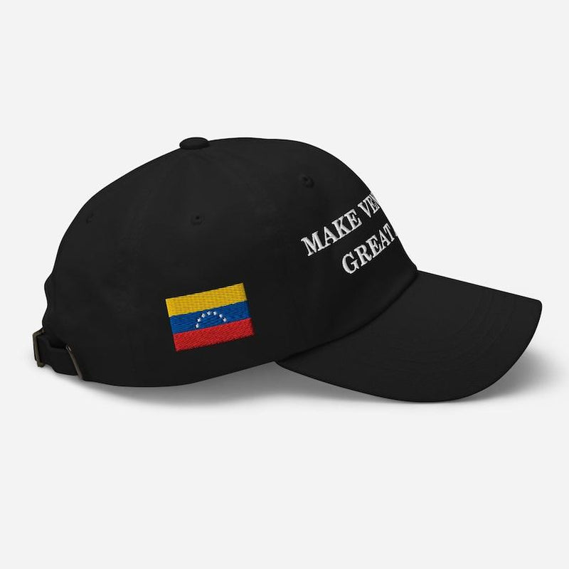 Venezuelan Heritage Flag Hat, Latin Pride Baseball Cap, Immigrant Culture Unisex Dad Hat, Casual Street Style Headwear, Hand of Venezuelan