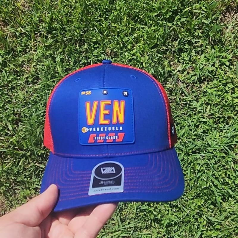 VEN Tricolor Trucker Hat Venezuela - Gorras De Venezuela