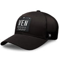 VEN Black Trucker Hat Venezuela - Gorras De Venezuela